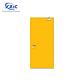 Strong Galvanized Steel Material Fireproof 180 minutes Rated Fire Resistance Time Door